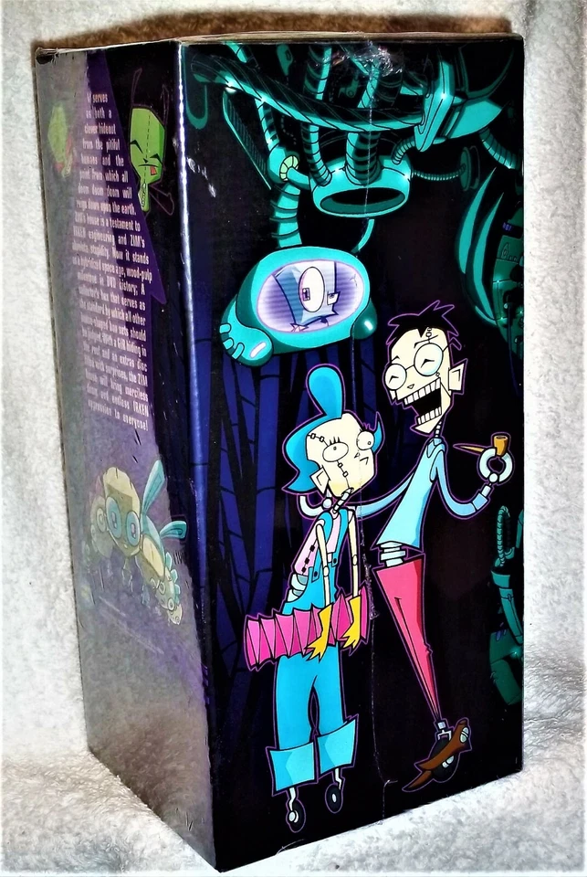 Invader Zim Original Complete Series House Box Set (DVD, 2006 7-Disc) GIR figure - Image 3 of 4