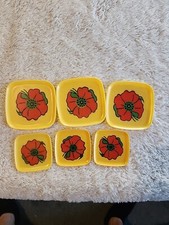 Vintage Kids Play Flower Dishes