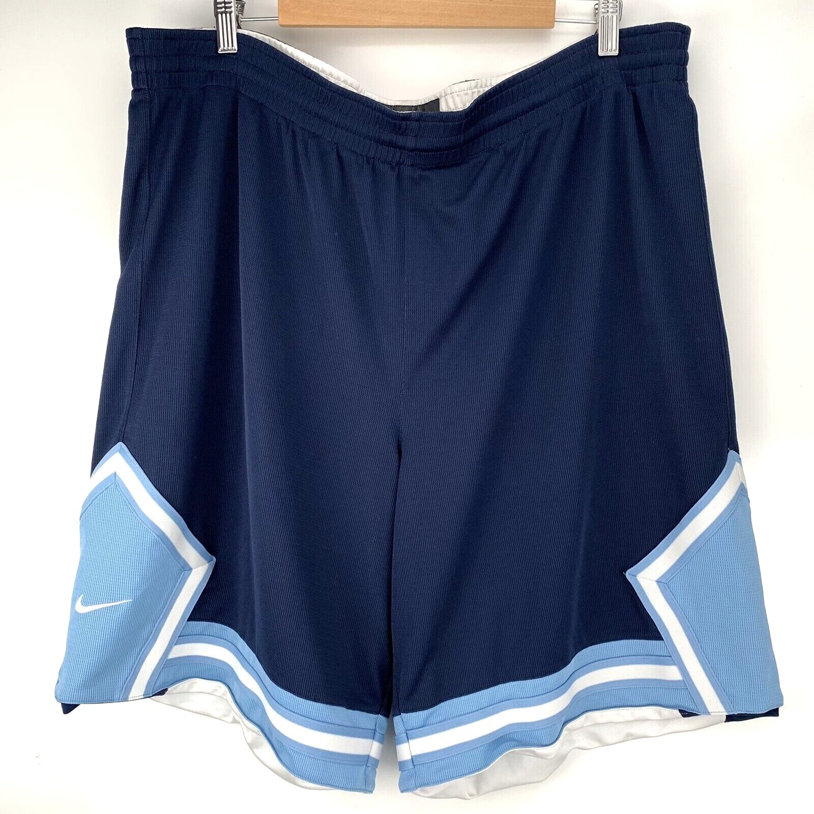 Nike Reversible Basketball Shorts Size Basketball Blu… Gem
