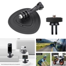 Flexible Adhesive Base Fixed Mount Sports Camera Helmet Support for Insta360 X4