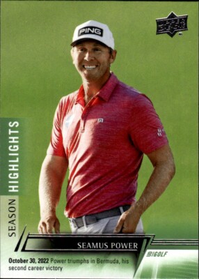 2024 Upper Deck Golf Seamus Power #92