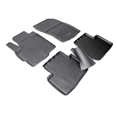 3D Gummi Fußmatten passend für Mitsubishi Outlander Typ CW 2006-2012 passgenau