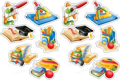 Schule eßbar Tortenaufleger Party Deko Geschenk Einschulung 5.Klasse Abschluss