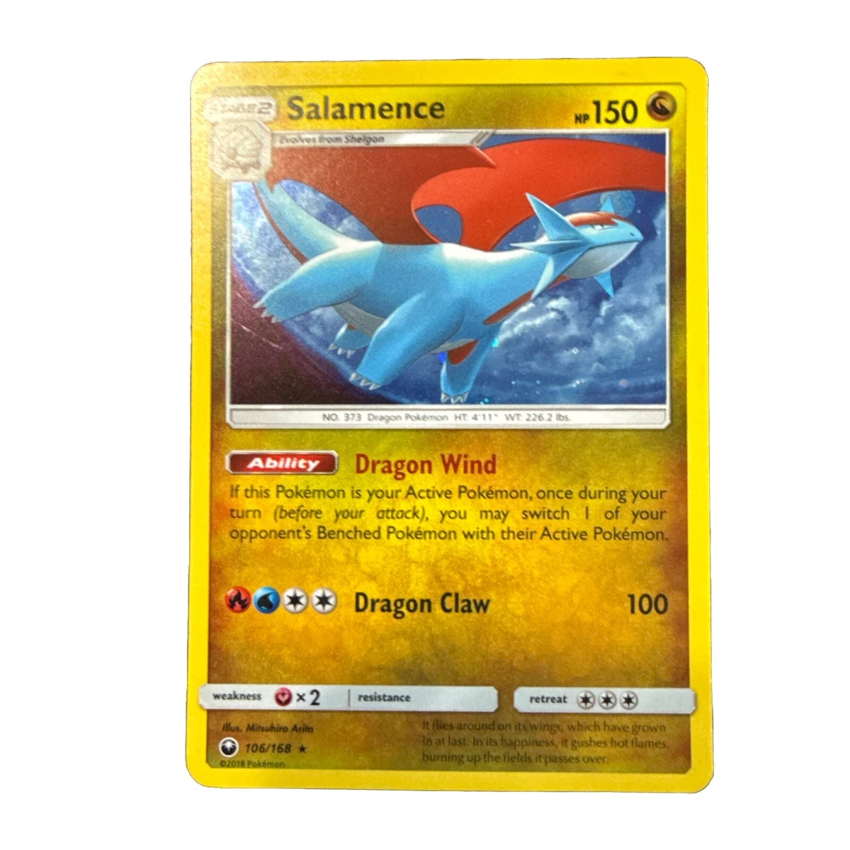 Salamence Pokémon TCG Cards for sale | eBay