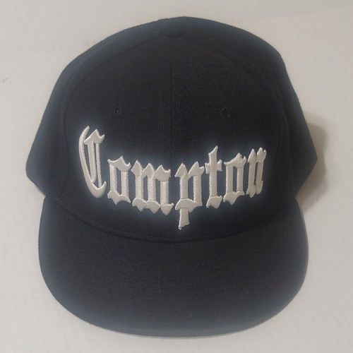 Compton Nothing Nowhere Brand Old English Embroidered Adjustable Snap Back Hat