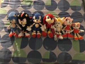 Sonic bundle. Sanei 2012, great eastern (ge) sonic X plushes | eBay