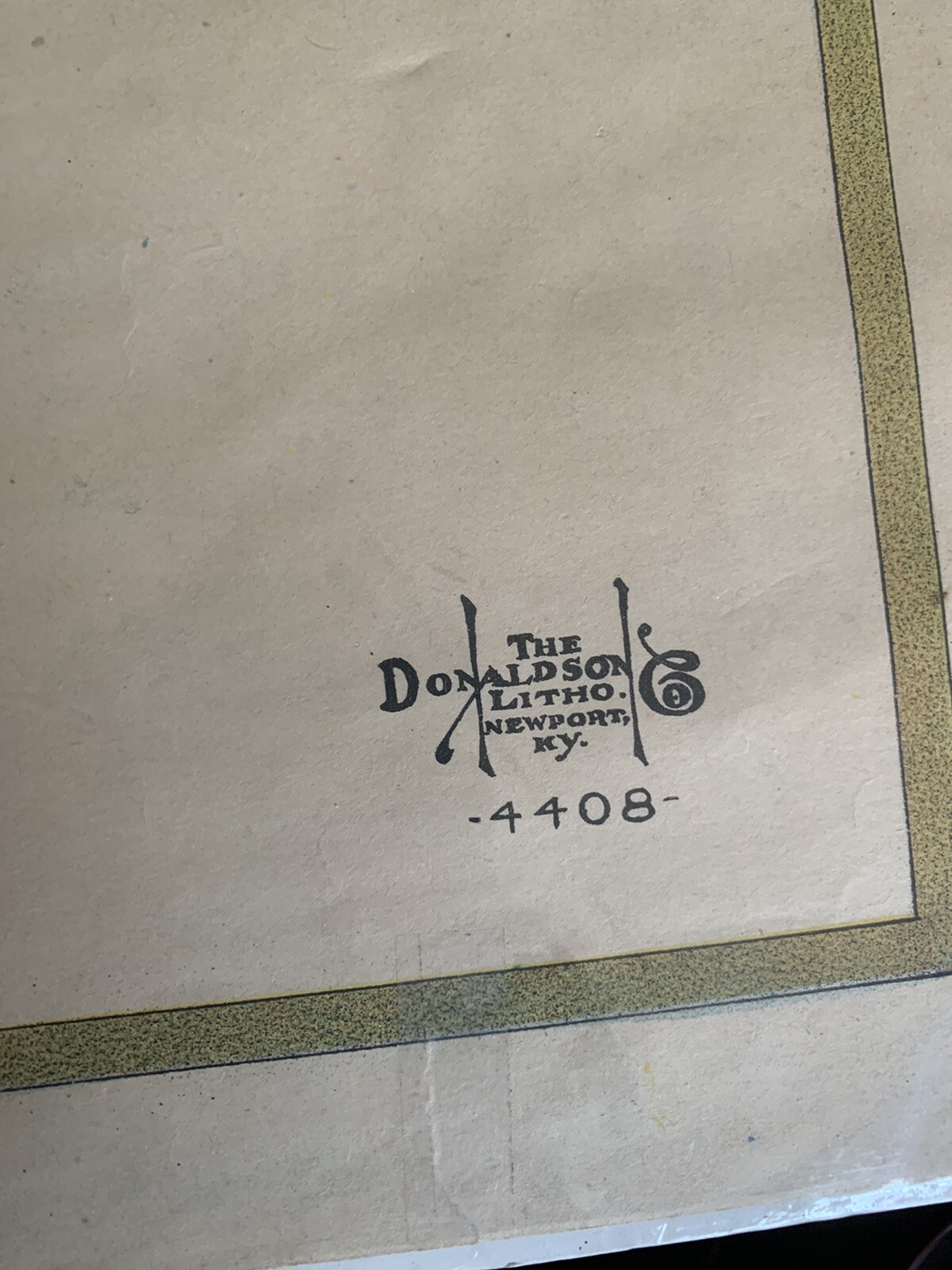 The Donaldson Litho Newport Kentucky Fair Lithograph Little Children eBay