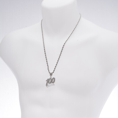 Collana Diamanti Lab Hip Hop Collana Hip Hop Con Ciondolo Testa Di Capra Ghiacciata - Corda 4mm, Lunghezza 24, Stile Bling E Moda Hip Hop Smartwatch Collana Diamanti Lab Hip Hop Collana Hip Hop Con Ciondolo Testa Di Capra Ghiacciata - Corda 4mm, Lunghezza 24, Stile Bling E Moda Hip Hop Smartwatch