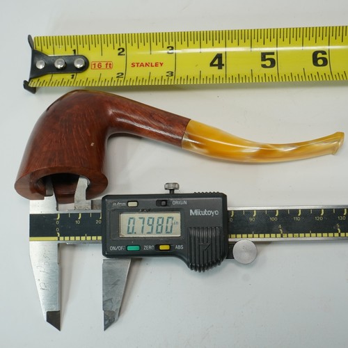 Savinelli Smooth Bent Dublin Estate Briar Tobacco Pipe - Picture 3 of 16