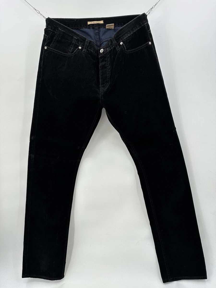 John Varvatos Black Velvet Pants 34 (X1)