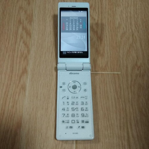 SHARP SH-06G AQUOS Android Mobile Flip Phone DOCOMO Unlocked White - Picture 3 of 5