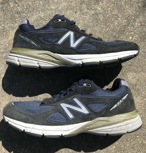 Size 9 - New Balance 990v4 Navy White 