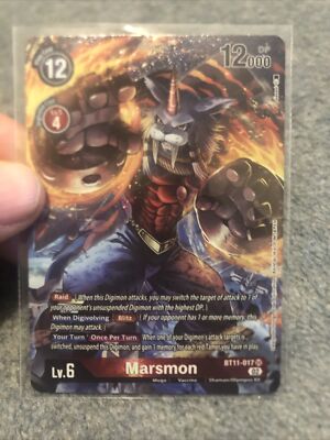 Marsmon BT11-017 (Alternate Art) - SR - Dimensional Phase - Digimon CCG