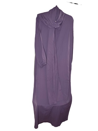 Abayas Muslim Dress Long Plus Size Turkish Material Including 2 Size XXL & Xxxl - Picture 12 of 21