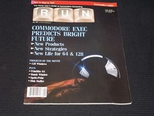 1987 MAY RUN MAGAZINE - COMMODORE EXEC FRONT COVER - H 9004