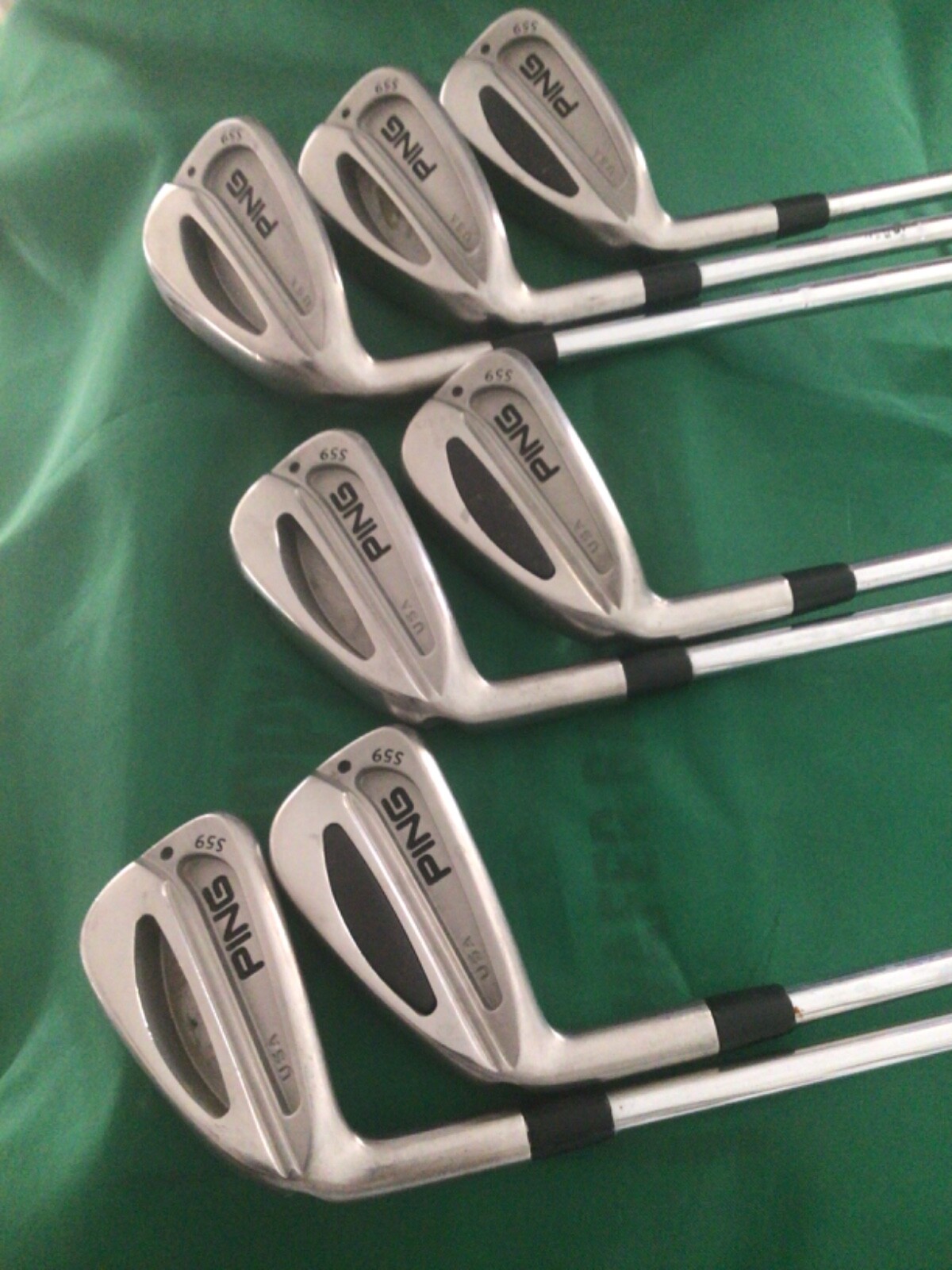 Ping S59 Black Dot Iron Set 4W Stiff Flex Steel Good eBay