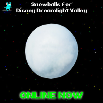   42 x 99 Snowballs Snowball for Disney Dreamlight Valley   ONLINE    
