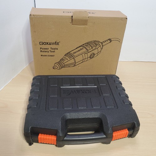 GOXAWEE G4007 Rotary Tool Kit with MultiPro Keyless Chuck & Flex Shaft