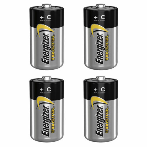 4 X Energizer Misura C Batterie Industriale 1.5V LR14 MN1400 EN93 Bambino - Afbeelding 1 van 4