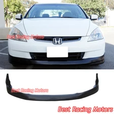 For 2003-2005 Honda Accord 4dr HFP Style Front Bumper Lip (Urethane)