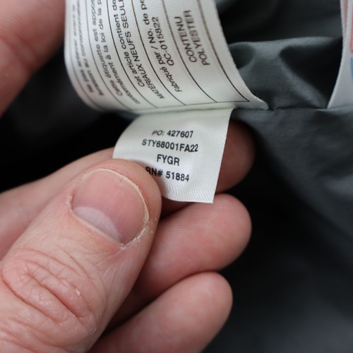 Patagonia Primaloft Quilted Nano Puff Jacket Boys Kids Medium 10 Youth Gray Girl - Picture 8 of 8