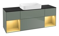 Villeroy & Boch Finion Waschbeckenunterschrank FüR Becken Mittig Regal Links...