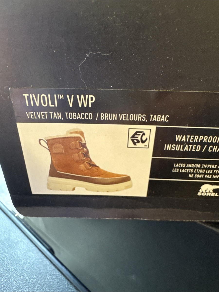 sorel tivoli tobacco Sorel Women's Tivoli V Waterproof Boot Velvet Tan / Tobacco / 10