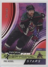2021-22 Upper Deck Synergy Exceptional Stars Red 465/499 Phil Kessel #ES-PK 1g4p