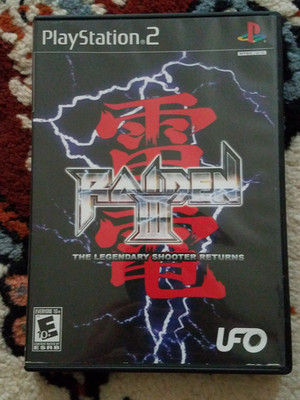Raiden III (Sony PlayStation 2, 2007) Complete CIB Shmup