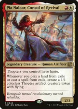 + Pia Nalaar, Consul of Revival near mint englisch Aftermath Rare MtG Magic +