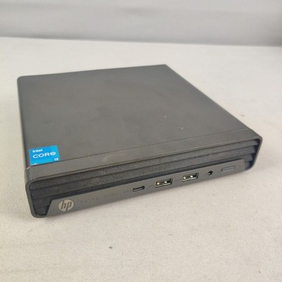 HP Elite Mini 600 G9 i3-12100T 16GB RAM 256GB NVMe Win10 FOR PARTS BIOS LOCKED