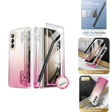i-Blason Samsung Galaxy Z Fold 5 Case with Pen Holder - GrandPink