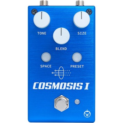 Pigtronix Cosmosis 1 Stereo Ambient Reverb w/Morphing Guitar Effects Pedal Blue