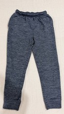 Place Sport Sweatpants Boys L Gray Heather Fleece Lined Elastic Waist Pull On