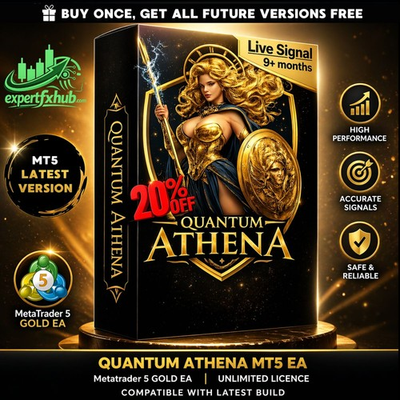 #ad v1.1 Quantum Athena EA Metatrader MT5 Gold Bot Trading Forex Robot prop firm $40.00