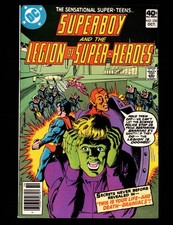 Superboy Legion of Super-Heroes 256 Life Death for Brainiac 5 1979 VG DC
