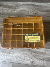 Vintage Magnum by Plano 1152 Double-Sided Tackle Box USA 15x12x5"