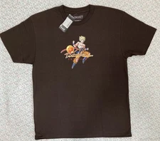 Primitive x Dragon Ball Z Comeback Brown T-Shirt SIZE LG ,XL AND XXL