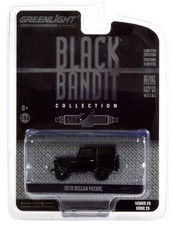 Greenlight Black Bandit Series 25 1970 Nissan Patrol 1:64 Diecast