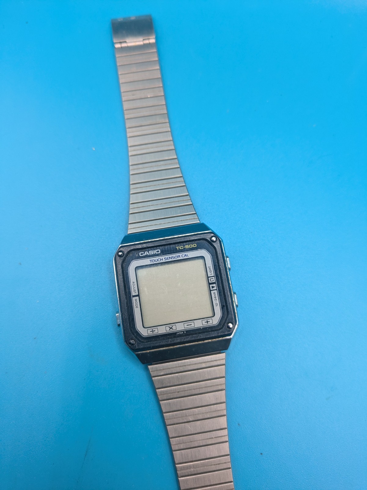 Casio TC-500 Digital Touch Sensor Watch As Is Needs New Battery  