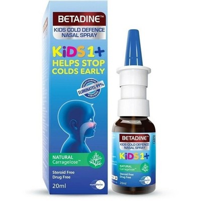 Neu BETADINE Cold Defence Nasenspray für Kinder 20ml | Erkältungs- &...