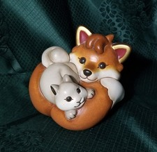 THUN ® 2021 VOLPE GRACE CON SCOIATTOLO "HOME IS WHERE FAMILY IS" F3036H90 NO BOX