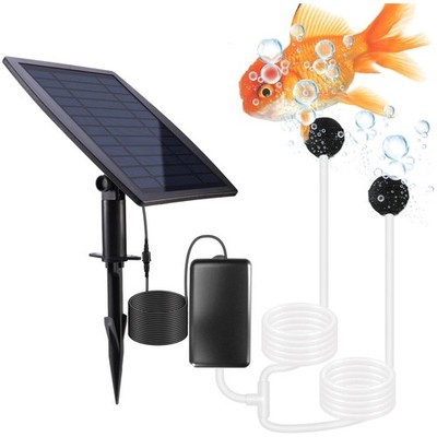 Solar Pond Aerator - 3 Working Modes, Long Battery Life