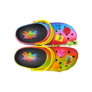Limited Crocs Classic Clog Gushers Snack Rainbow Ombre Mens 10 Womens 12 New NEW Crocs x Gushers Clogs Now Available (Include Exclusive  main image 4