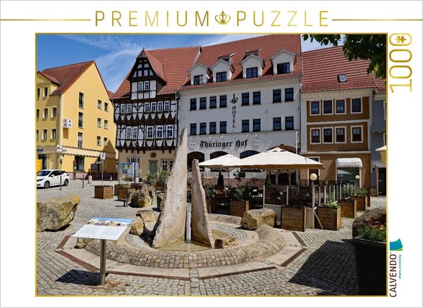 Calvendo Puzzle Der Wilhelm Hermanns Brunnen Auf Dem Anger | 1000 Teile Lege-Grö-image