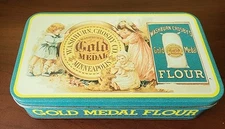 General Mills Washburn-Crosby's Gold Medal Flour Retro Collectors Tin Vintage