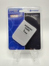 Hyperkin PlayStation 1 Mega Memory Card 1 MB 15 Blocks  BRAND NEW, UNOPENED 