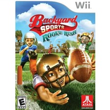 Backyard Sports Rookie Rush Football Wii Game