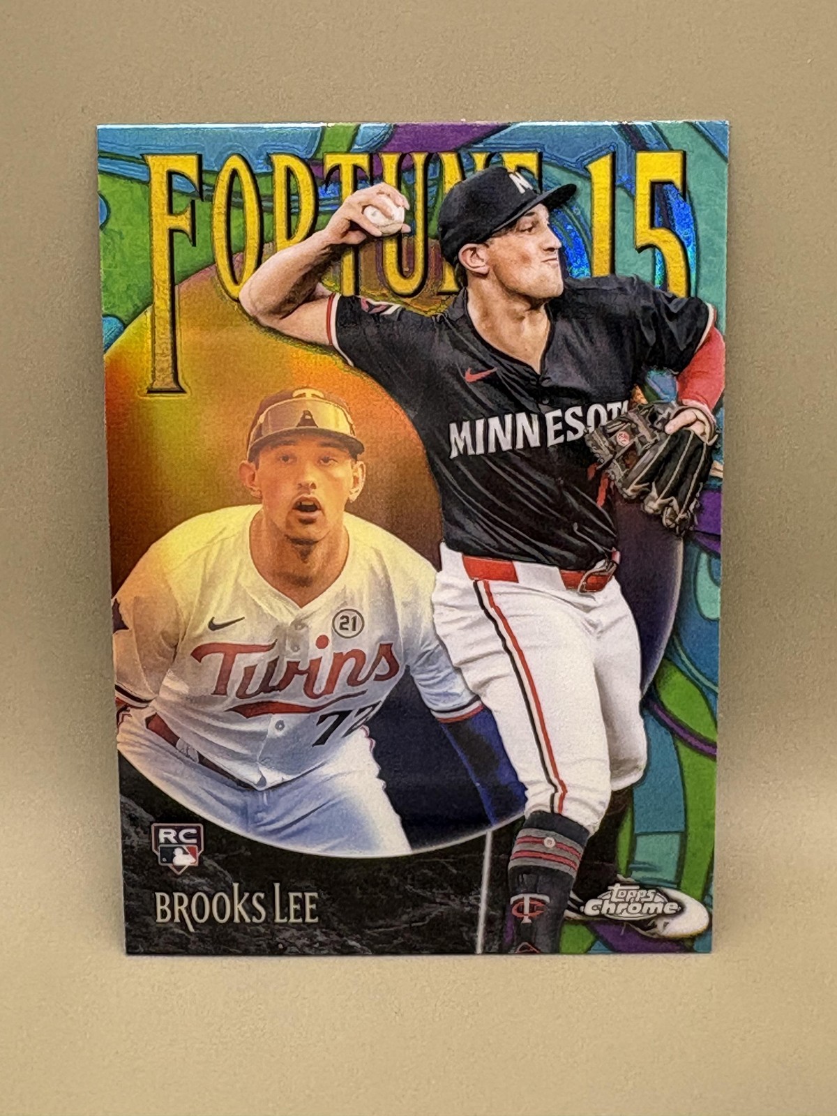 2025 Topps Chrome #F15-14 Brooks Lee Fortune 15