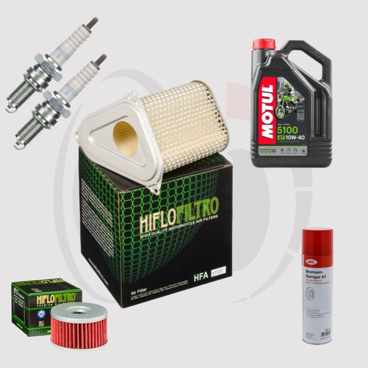 Kit Entretien pour SUZUKI DR 750 S Big Révision Moteur de 1988 à 1989
